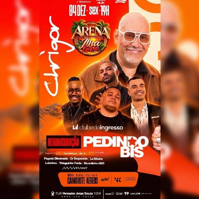 Crigor & Pedindo Bis - Reinauguração
