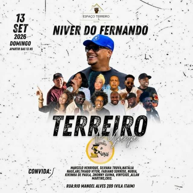 Terreiro de Yayá Celebra Aniversário do Fernando...
