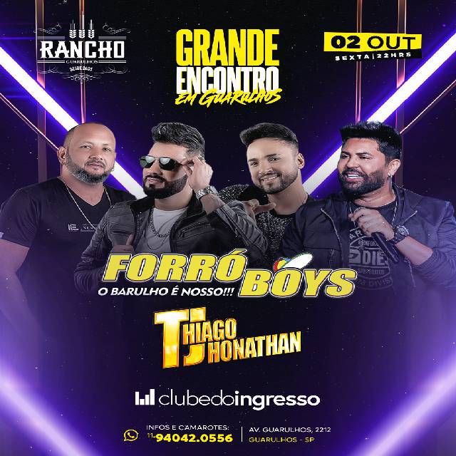 Forró Boys + Thiago Jhonathan - Grande Encontro...