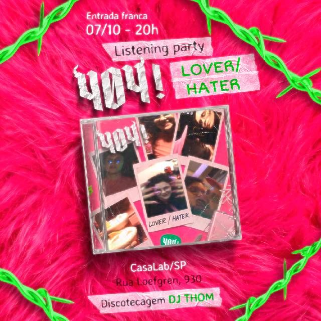 Listening Party - Lover / Hater