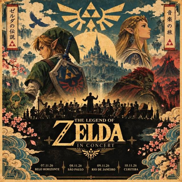 The Symphony of Zelda no Rio de Janeiro