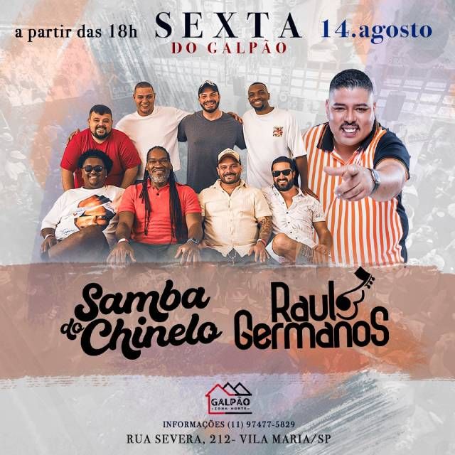 Sextas do Galpão com Raul Germanos
