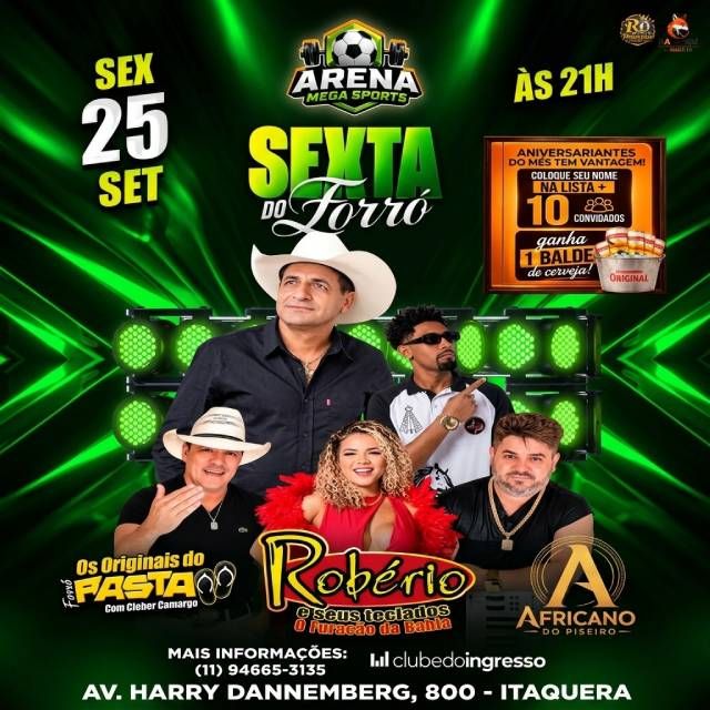 Robério e Seus Teclados + Os Originais do Forró...