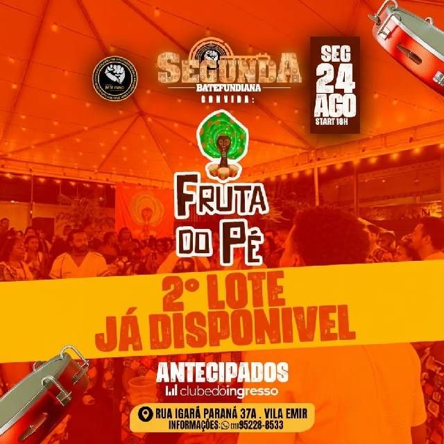 Fruta do pé