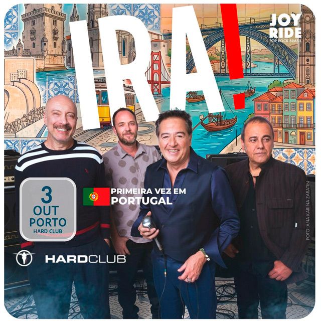 IRA! Pela Primeira Vez em Porto, Portugal!