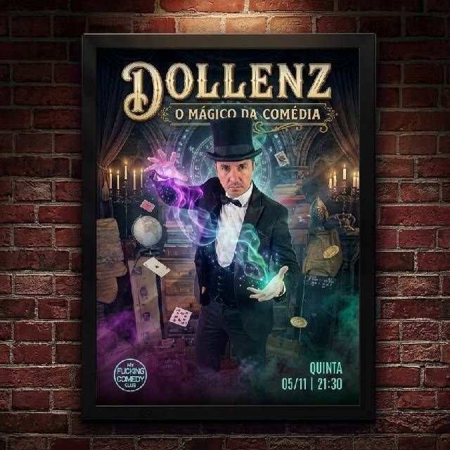 Dollenz - O Mágico da Comédia - 05/11 - 21H30