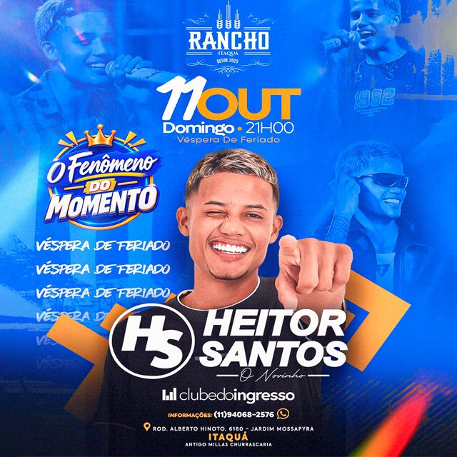 Heitor Santos no Rancho Itaquá - O Fenômeno do...
