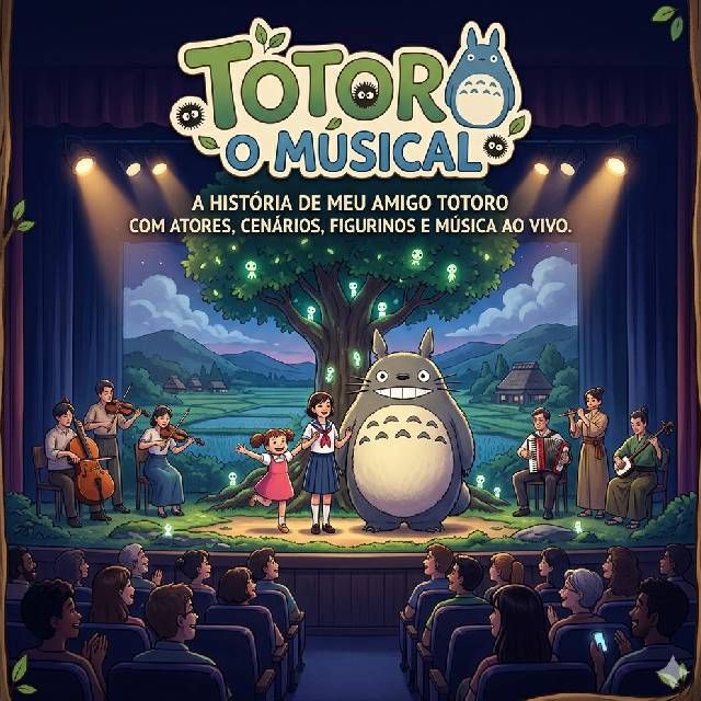 Totoro o Musical em Curitiba