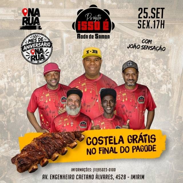Projeto Isso é Roda de Samba com João Sensação
