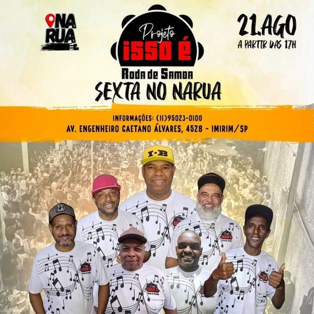 Projeto Isso é Roda de Samba com João Sensação