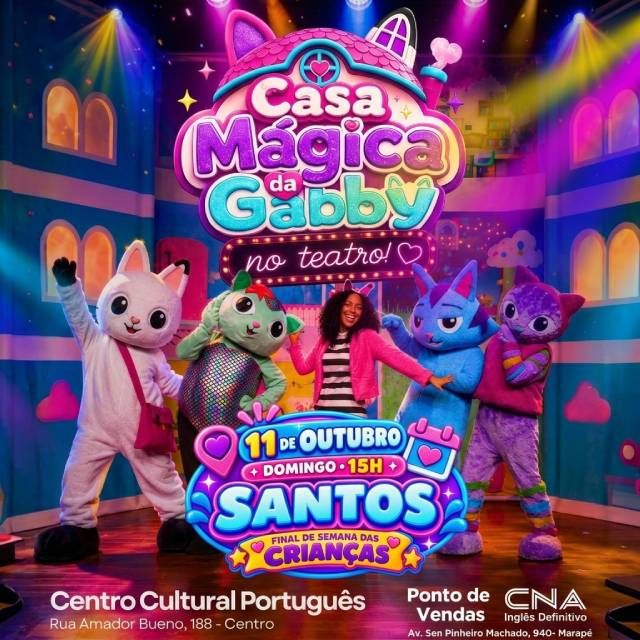 A Casa Mágica da Gabby em Santos