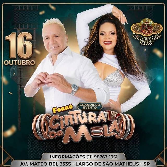 Forró Cintura de Mola 