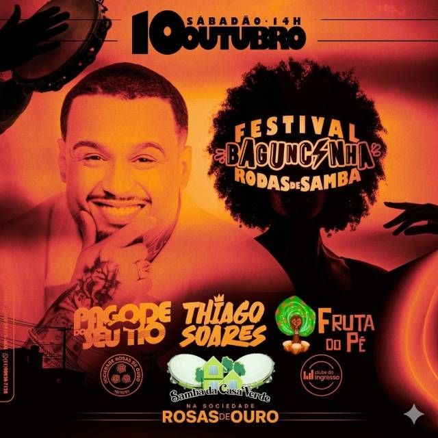 Festival Baguncinha Rodas de Samba