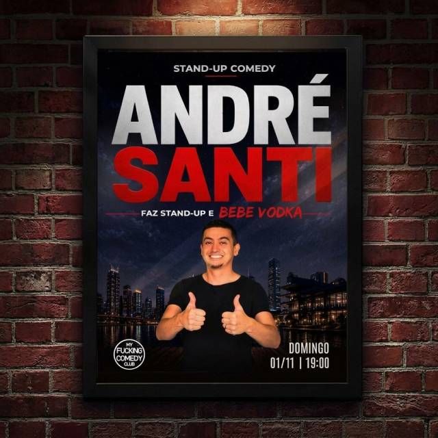 André Santi - Faz Stand-up e Bebe Vodka - 01/11 -...