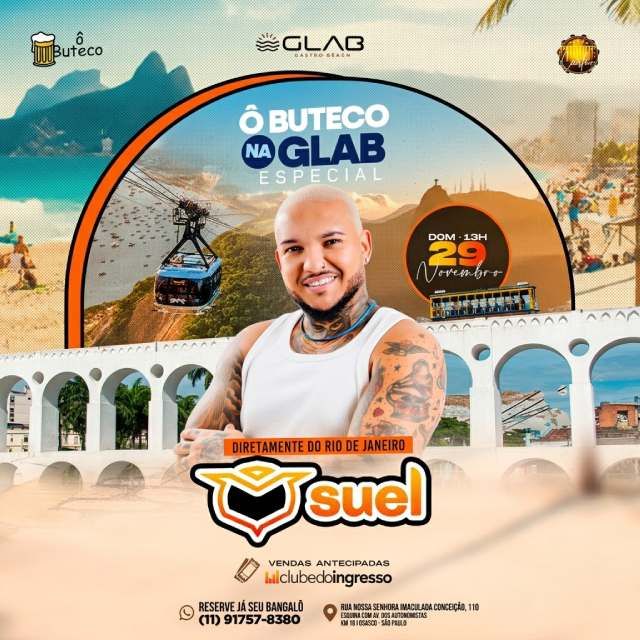 Ô Buteco na Glab - Especial com Suel