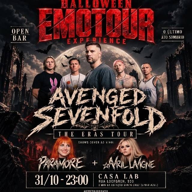 Halloween Emotour Open Bar