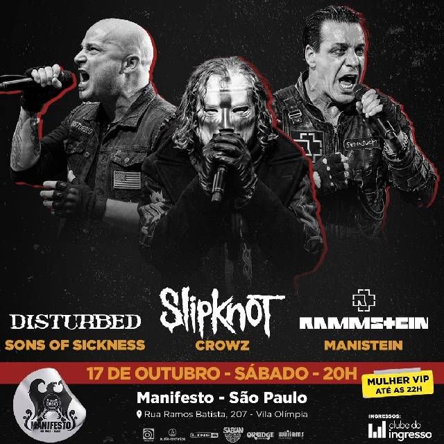 Covers: Slipknot - Disturbed - Rammstein