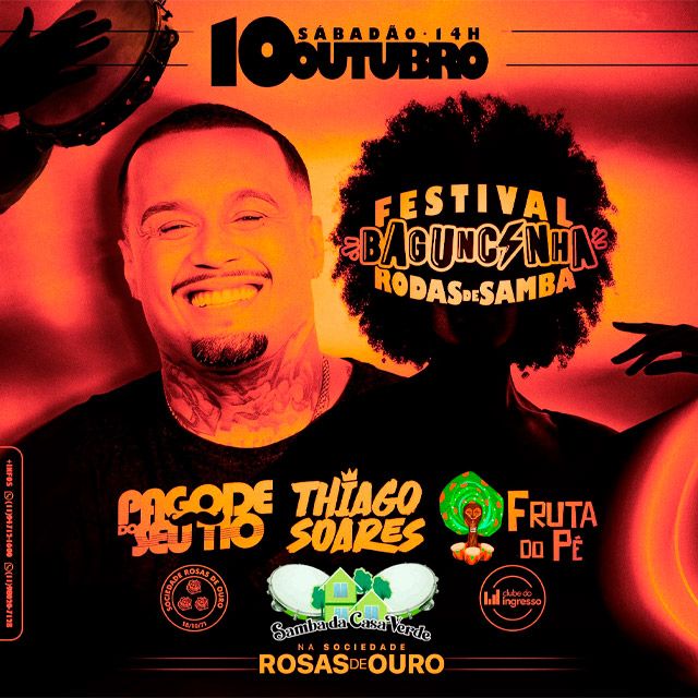 Festival Baguncinha Rodas de Samba