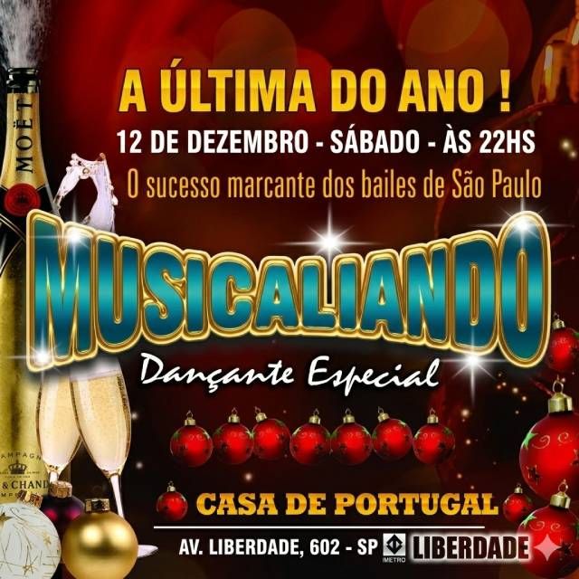 Musicaliando Dançante Especial A Última do Ano