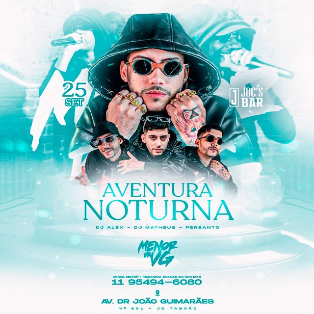 Aventura Noturna com Menor da VG