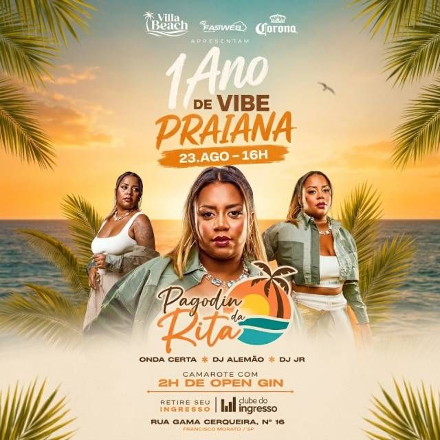Pagode da Rita - 1 ano de Vibe Praiana no Vila