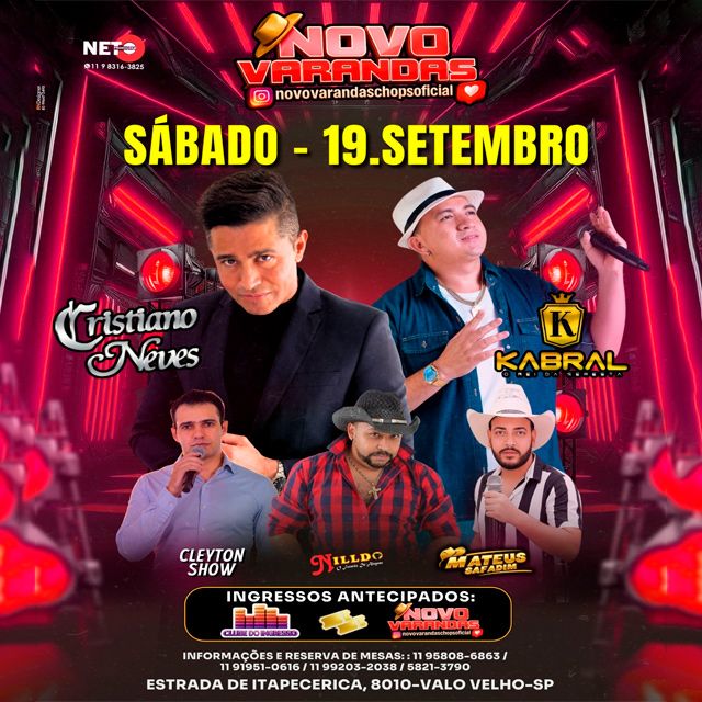 Cristiano Neves + Convidados