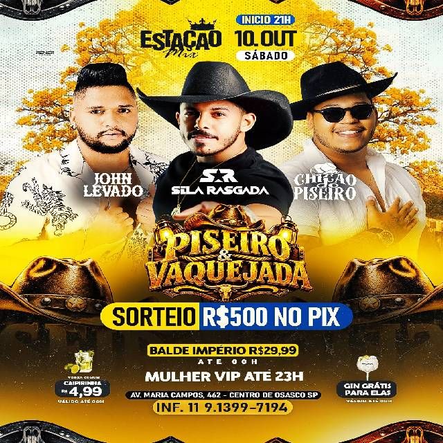 Piseiro e Vaquejada