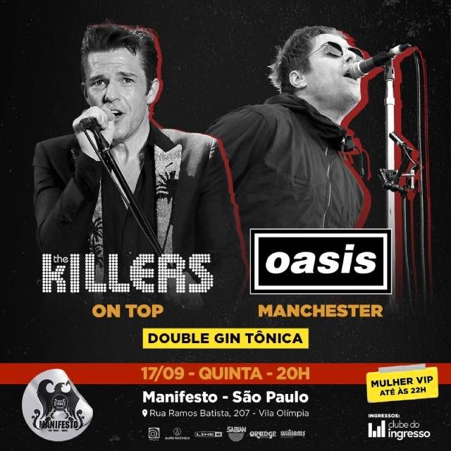 Oasis e The Killers