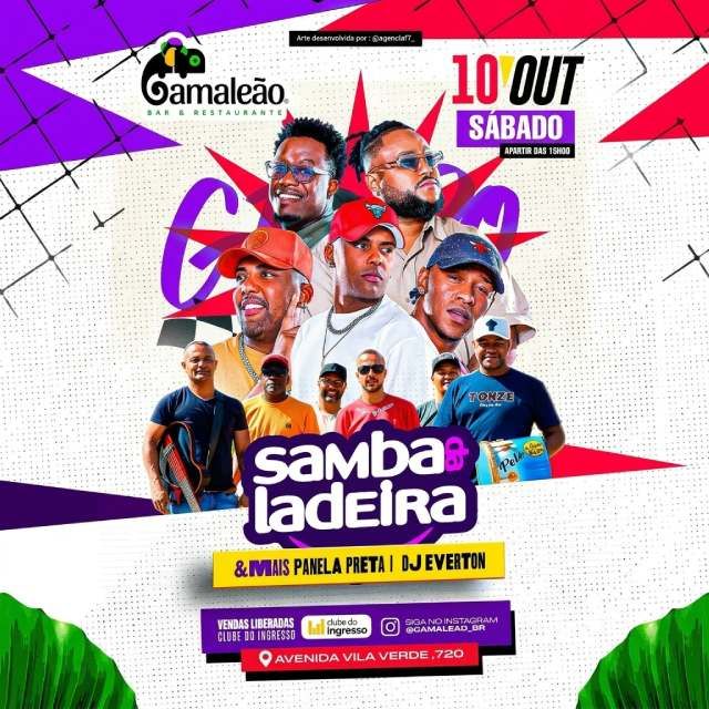 Samba da Ladeira no Camaleão Bar