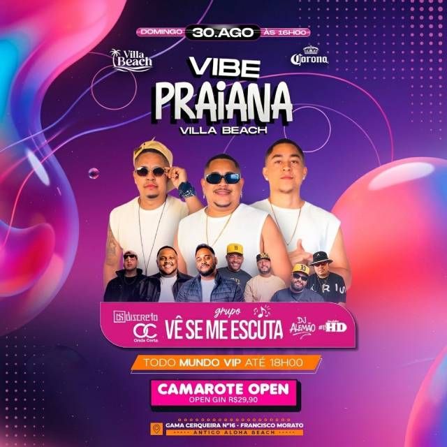 Vibe Praiana no Villa em Francisco Morato