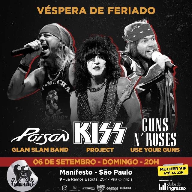 Covers: Guns N Roses - Kiss e Poison