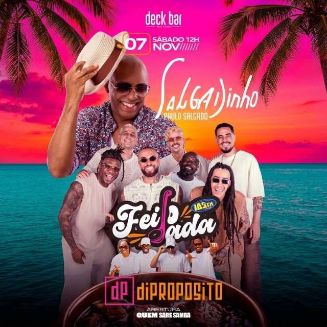 Feijoada da 105FM no Deck - 07/11