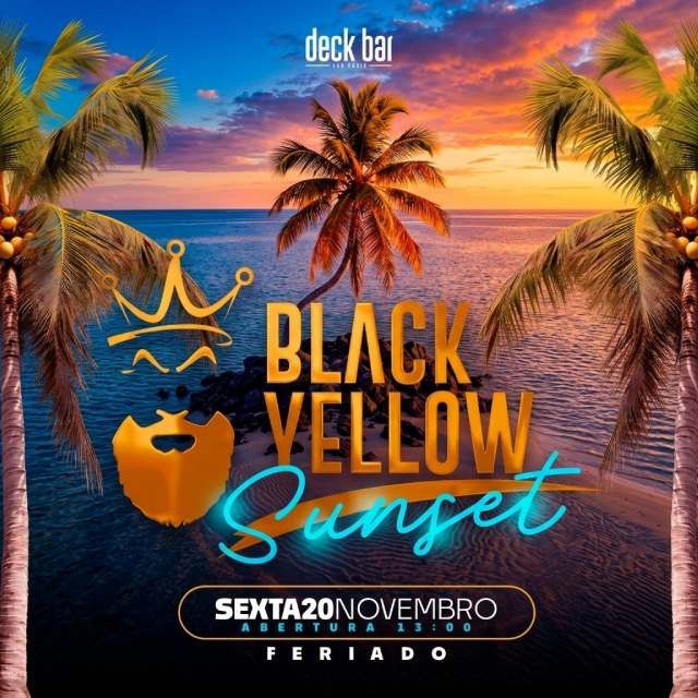 Black Yellow Sunset